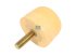DT Spare Parts - Buffer stop, D: 51 mm, M10 x 1,5, LTh: 30 mm, H: 36 mm - 3.83512 - 2 Pack