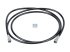 DT Spare Parts - Hose line, cabin tilt, D: 8.3 mm, M12 x 1,5, M12 x 1,5, L: 2050 mm, L1: 2050 mm, 400 bar - 3.84051