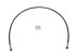 DT Spare Parts - Hose line, cabin tilt, D: 8.3 mm, M12 x 1,5, M12 x 1,5, L: 1050 mm, L1: 1050 mm, 400 bar - 3.84057