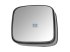 DT Spare Parts - Wide view mirror, left, heated, R: 300 mm - 3.86032