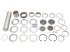 DT Spare Parts - King pin kit, D1: 49.5 mm, D2: 50 mm, L: 223 mm - 3.96205