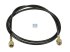 DT Spare Parts - Hose line, cabin tilt, D: 5.9 mm, M12 x 1,5, M12 x 1,5, L: 1380 mm, L1: 1380 mm, 250 bar - 4.10344