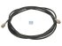 DT Spare Parts - Hose line, cabin tilt, D: 5.9 mm, M12 x 1,5, M12 x 1,5, M12 x 1,5, L: 1900 mm, L1: 1900 mm, 250 bar - 4.10345