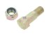 DT Spare Parts - Bolt with nut, M16 x 1,5, L: 50.5 mm, 10.9 - 4.40068 - 10 Pack