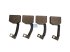 DT Spare Parts - Carbon brush set, starter, 24 V - 4.60987