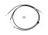 DT Spare Parts - Lock wire, front flap, L: 2100 mm - 4.62112