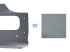DT Spare Parts - Bumper, right, grey - 4.62407