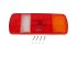 DT Spare Parts - Tail lamp glass, L: 340 mm, W: 130 mm - 4.62822 - 2 Pack