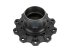 DT Spare Parts - Wheel hub, without bearings, d1: 130 mm, d2: 150 mm, D: 382 mm, 10 bores, b: 22 mm, P: 335 mm, H: 176 mm - 4.63151