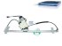 DT Spare Parts - Window regulator, electrical, right, with motor - 4.63373