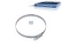 DT Spare Parts - Hose clamp, Dmin: 100 mm, Dmax: 120 mm, W: 12 mm - 4.63331 - 2 Pack