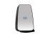 DT Spare Parts - Main mirror, right, heated, electrical, R: 1200 mm - 4.64201