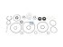 DT Spare Parts - Repair kit, foot brake valve - 4.90054