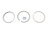 DT Spare Parts - Piston ring kit, D: 125 mm - 4.90165