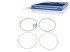 DT Spare Parts - Seal ring kit, green, D: 140 mm - 4.90372
