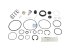 DT Spare Parts - Repair kit, trailer control valve - 4.90204