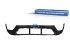 DT Spare Parts - Bumper, front, lower, black - 13.87530