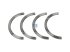 DT Spare Parts - Thrust washer kit, OS 0.5 mm - 4.91051