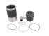 DT Spare Parts - Piston with liner, D: 125 mm - 4.90964
