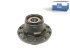 DT Spare Parts - Wheel hub, with bearing, d1: 110 mm, d2: 130 mm, D: 270 mm, 10 bores, b: 22 mm, P: 225 mm, M125 x 2, H: 194 mm - 10.10592