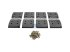 DT Spare Parts - Drum brake lining kit, axle kit, W: 180 mm, S: 17 mm - 4.91131