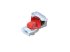 DT Spare Parts - Palm coupling, red lid, with gasket, M16 x 1,5, 10 bar - 4.71723
