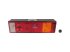 DT Spare Parts - Tail lamp, left, with license plate lamp, 24 V, P21W, Lb: 152 mm, L: 468 mm, H: 134 mm, R5W - 5.81125