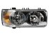 DT Spare Parts - Headlamp, right, mechanical height control, 24 V, H1 - 5.81173