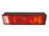 DT Spare Parts - Tail lamp, right, 24 V, P21W, L: 464 mm, H: 130 mm, R5W - 5.81195
