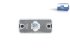 DT Spare Parts - Side marking lamp, white, Lb: 84 mm, L: 110 mm, H: 50 mm, T: 18 mm - 5.81275