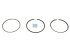 DT Spare Parts - Piston ring kit, D: 123 mm - 6.91172