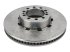 DT Spare Parts - Brake disc, D: 330 mm, 10 bores, P: 118 mm, H: 80 mm, S: 34 mm, s: 28 mm - 6.61007