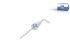 DT Spare Parts - Nozzle, urea injection, exhaust, D1: 6.3 mm, D2: 25 mm, SW: 6 - 5.45801