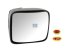 DT Spare Parts - Wide view mirror, heated, electrical, R: 300 mm - 7.73001