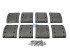 DT Spare Parts - Drum brake lining kit, axle kit, W: 175 mm, S: 18.5 mm - 6.95001