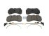 DT Spare Parts - Disc brake pad kit, W: 214 mm, S: 25 mm, H: 112 mm - 6.95109