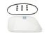 DT Spare Parts - Headlamp glass, right - 4.64451