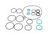 DT Spare Parts - Gasket kit, oil cooler - 2.91304