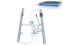 DT Spare Parts - Window regulator, right, electrical, with motor - 6.72102