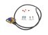 DT Spare Parts - Pressure sensor, fuel, D: 15.8 mm, b: 6.4 mm, Lb: 48.5 mm, L: 840 mm, H: 51 mm - 1.21652