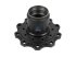 DT Spare Parts - Wheel hub, without bearings, d1: 112.7 mm, d2: 130 mm, D: 384.5 mm, 10 bores, b: 27.2 mm, H: 192.5 mm - 2.65225