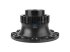 DT Spare Parts - Wheel hub, without bearings, d1: 125 mm, d2: 125 mm, D: 383 mm, 10 bores, b: 27.2 mm, P: 335 mm, H: 165.5 mm - 2.65227