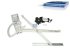 DT Spare Parts - Window regulator, electrical, right, with motor - 4.63375