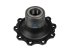 DT Spare Parts - Wheel hub, with bearing, d1: 125 mm, d2: 125 mm, D: 384 mm, 10 bores, b: 25 mm, H: 164.5 mm - 6.54011