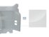DT Spare Parts - Step well case, right, without cap, primed - 3.81017