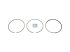 DT Spare Parts - Piston ring kit, D: 97 mm - 4.90976