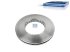 DT Spare Parts - Brake disc, without mounting kit, D: 434 mm, S: 45 mm, s: 41 mm - 2.40550SP