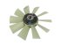 DT Spare Parts - Fan with clutch, D: 520 mm - 6.35015