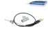 DT Spare Parts - Temperature sensor, D: 4 mm, L: 650 mm, L: 460 mm, 2 poles - 3.37018