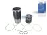 DT Spare Parts - Piston with liner, D: 128 mm - 3.90026
